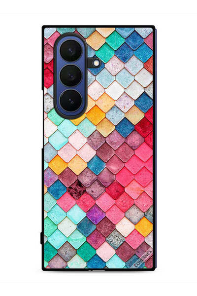 Covernex غطاء حماية لهاتف سامسونج جالاكسي زد فولد 7 بنمط مربع ماسي