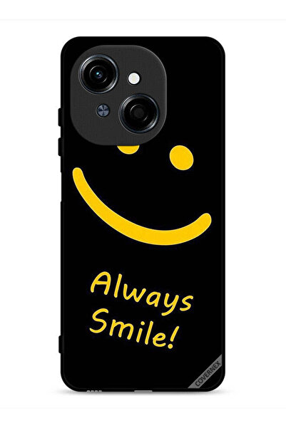 Covernex غطاء حماية لهاتف تكنو سبارك جو 1 4G - ابتسامة دائمة