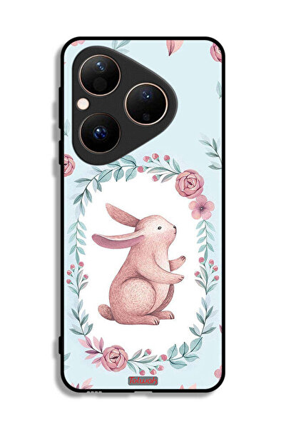 Tolwak غطاء حماية لهاتف هواوي بيورا 80 على شكل أرنب