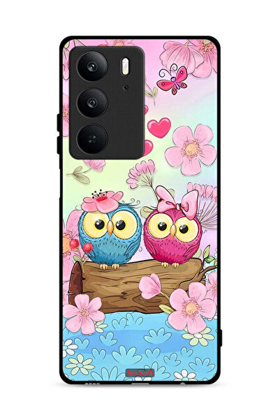 Tolwak غطاء حماية لهاتف Realme C75 4G برسومات بومة لطيفة