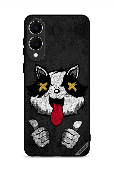 Covernex غطاء حماية لهاتف Samsung Galaxy S25 Edge بتصميم قطة مارشميلو