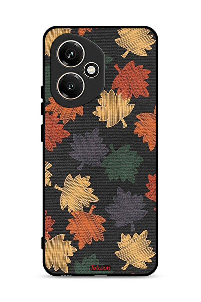 Tolwak غطاء حماية لهاتف Honor 400 بطبعة أوراق الخريف