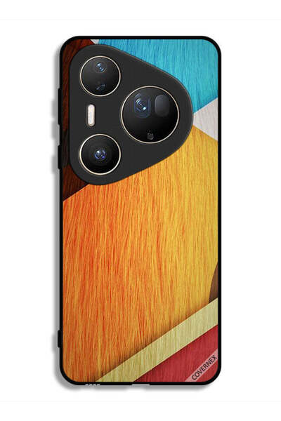 Covernex غطاء حماية لهاتف هواوي بيورا 80 ألترا بنسيج خشبي