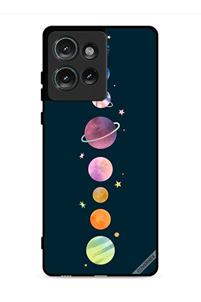 Covernex غطاء حماية لهاتف موتورولا إيدج 50 - الفضاء والنجوم