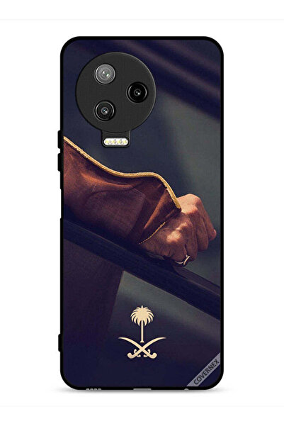 Covernex غطاء حماية لهاتف إنفينيكس نوت 12 برو 4G مع شعار المملكة العربية السع...