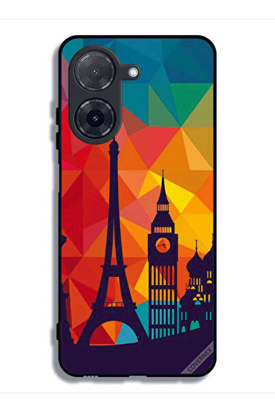 Covernex غطاء حماية لهاتف Xiaomi Redmi A5 4G بنقشة باريس الملونة