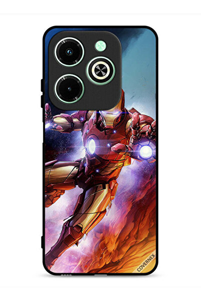 Covernex غطاء حماية لهاتف Infinix Hot 40i 4G Iron Man