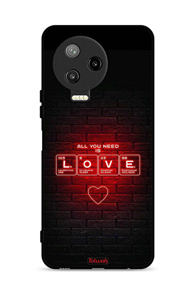 Tolwak غطاء حماية لهاتف Infinix Note 12 Pro 4G كل ما تحتاجه هو الحب