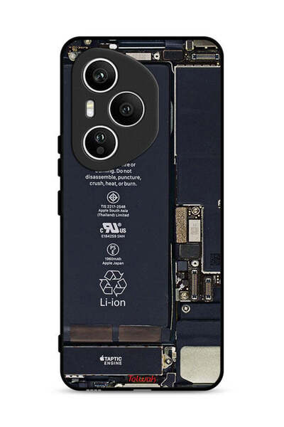 Tolwak غطاء حماية لهاتف Honor 400 Pro بنمط دائرة الهاتف