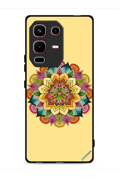 Covernex غطاء حماية لجهاز Infinix Note 50s بنقشة ماندالا دائرية