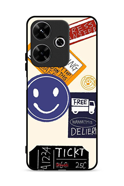 Tolwak غطاء حماية لهاتف Xiaomi Redmi 13 4G مع ملصق نقل سريع مجاني