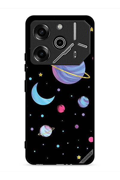 Covernex غطاء حماية لهاتف تكنو بوفا 6 برو 5G برسومات الكواكب