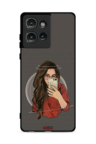 Tolwak غطاء حماية لهاتف موتورولا إيدج 50 لالتقاط صور سيلفي