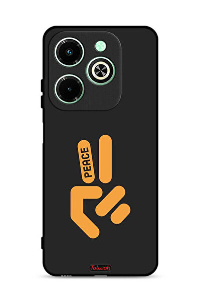 Tolwak غطاء حماية لهاتف Infinix Hot 40i 4G باللون الأبيض