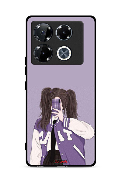 Tolwak غطاء حماية لهاتف Infinix Note 40 Pro 5G لالتقاط صور سيلفي