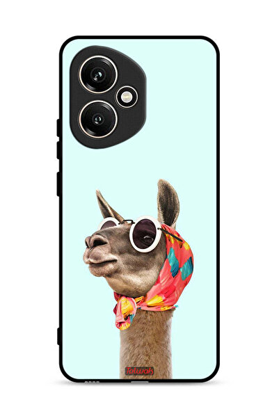 Tolwak غطاء حماية لهاتف Honor 400 بتصميم جمل أنيق ولطيف