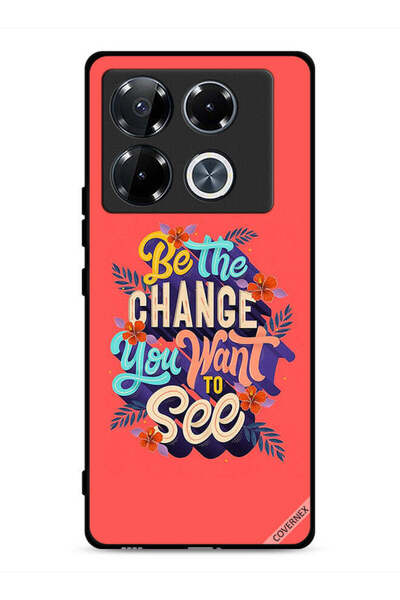 Covernex غطاء حماية لهاتف Infinix Note 40 Pro 5G كن التغيير الذي تريد رؤيته