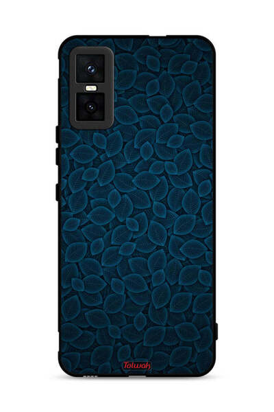 Tolwak غطاء حماية لهاتف Infinix GT 30 Pro بنقشة أوراق فنية رقمية