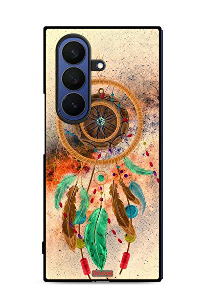 Tolwak غطاء حماية لهاتف سامسونج جالاكسي زد فولد 7 بتصميم ماندالا ريش معلق