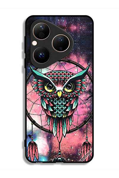Covernex غطاء حماية لهاتف هواوي بيورا 80 بتصميم بومة