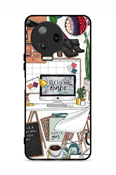 Covernex غطاء حماية لهاتف Infinix Note 12 Pro 4G بمشبك فني من Boss Babe