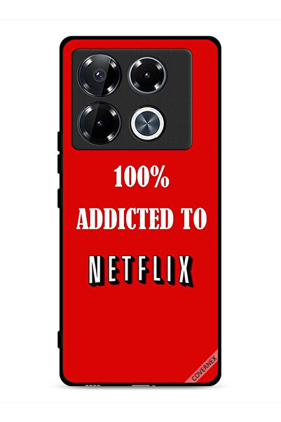 Covernex غطاء حماية لهاتف Infinix Note 40 Pro Plus 5G، مدمن على Netflix بنسبة...