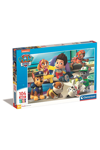 PATRULA CATELUSILOR Пъзел Paw Patrol Playtime Maxi 104 части Clementoni
