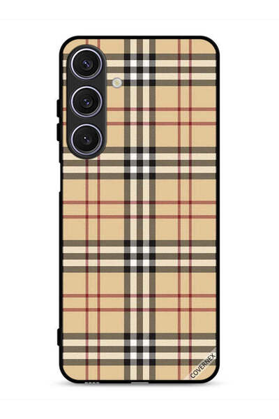 Covernex غطاء حماية لهاتف سامسونج جالاكسي A26 بنمط خطوط على القماش