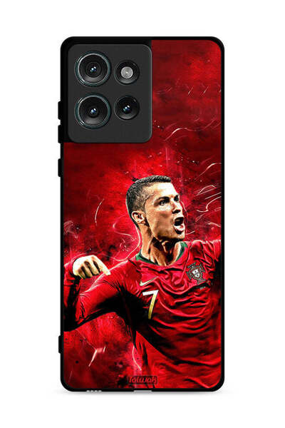 Tolwak غطاء حماية لهاتف موتورولا إيدج 50 كريستيانو رونالدو