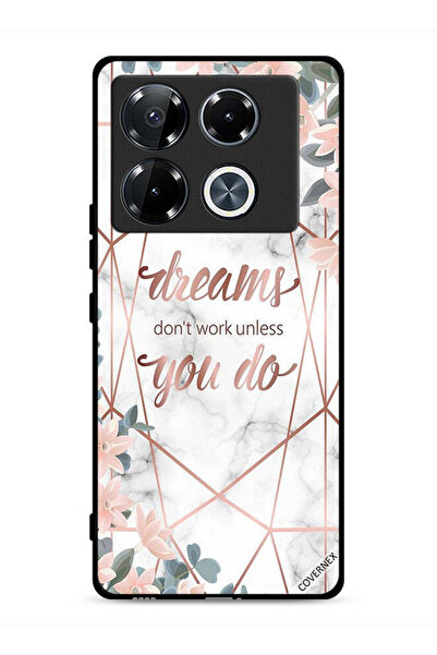 Covernex غطاء حماية لهاتف Infinix Note 40 Pro Plus 5G الأحلام لا تتحقق إلا إذ...