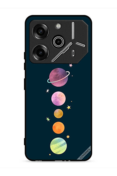 Covernex غطاء حماية لجهاز تكنو بوفا 6 برو 5G، سبيس آند ستارز
