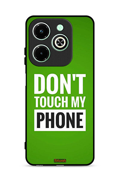 Tolwak غطاء حماية لهاتف Infinix Hot 40i 4G، لا تلمس هاتفي