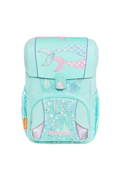 Herlitz Mermaid Tail Patterned Green School Bag Tgjp-006A