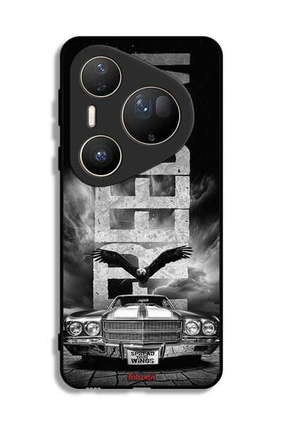 Tolwak Huawei Pura 80 Ultra Protective Case Cover Freedom Art