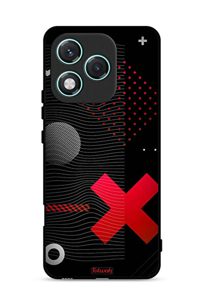 Tolwak غطاء حماية لهاتف Honor 400 Lite بعلامة الصليب