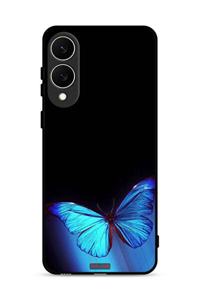 Tolwak غطاء حماية لهاتف Samsung Galaxy S25 Edge بتصميم فراشة فنية
