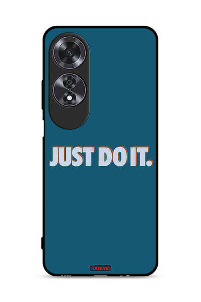 Tolwak غطاء حماية Oppo A60 - Just Do It