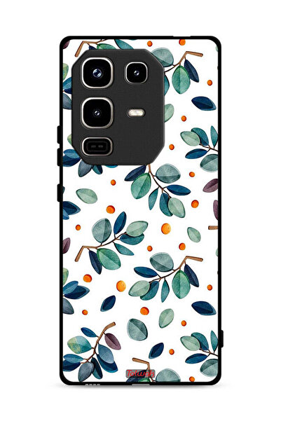 Tolwak غطاء حماية لهاتف Infinix Note 50 Pro 4G بنقشة أوراق الشجر