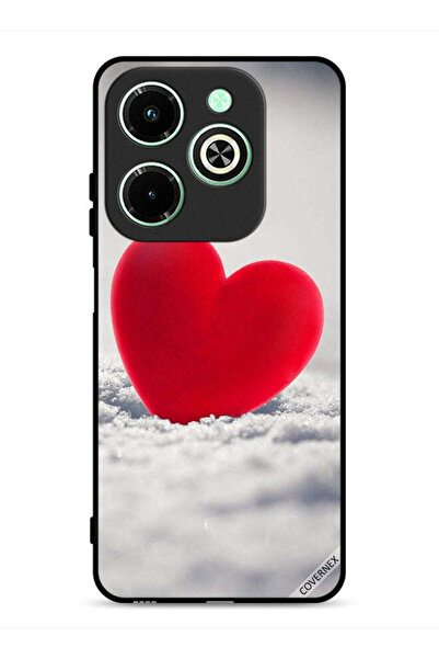 Covernex غطاء حماية لهاتف Infinix Hot 40i 4G بتصميم قلب أحمر جميل