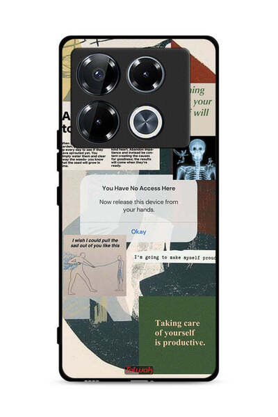 Tolwak غطاء حماية لهاتف Infinix Note 40 Pro 5G اسمح لنفسك بالنمو