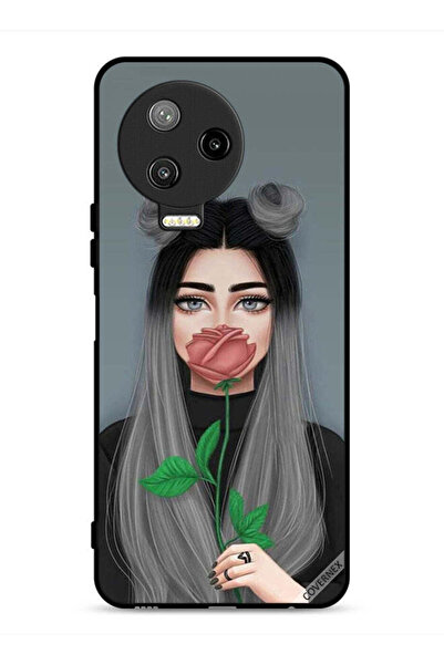 Covernex غطاء حماية لهاتف Infinix Note 12 Pro 4G برسومات فتاة لطيفة