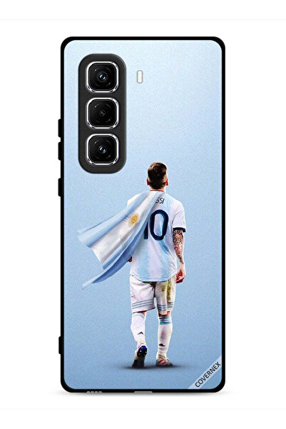 Covernex غطاء حماية لهاتف Infinix Hot 50 Pro 4G بطبعة ليو ميسي الرجل الخارق