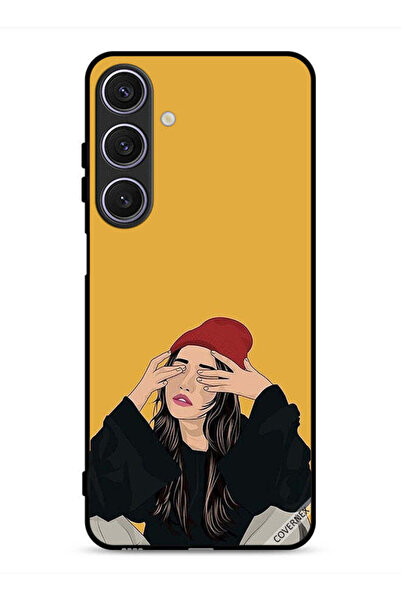 Covernex Samsung Galaxy A26 Protective Case Cover Sad Girl Art