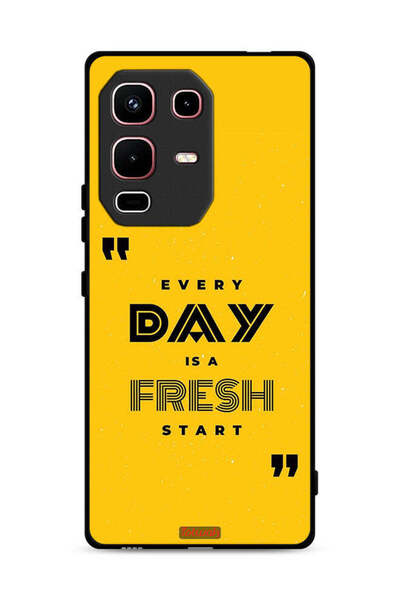 Tolwak غطاء حماية لهاتف Infinix Note 50s كل يوم هو بداية جديدة