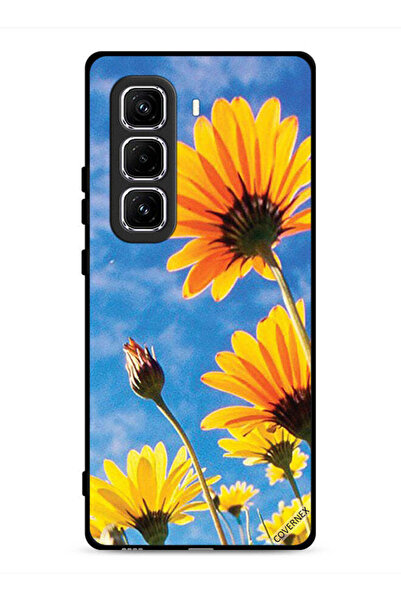 Covernex غطاء حماية لهاتف Infinix Hot 50 Pro 4G بنقشة عباد الشمس