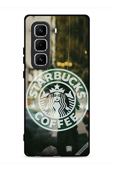 Covernex غطاء حماية لجهاز Infinix Hot 50 Pro 4G - Starbucks Coffee Lover