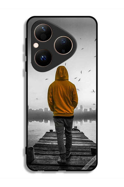 Covernex غطاء حماية هواوي بيورا 80 - فتى حزين يمشي
