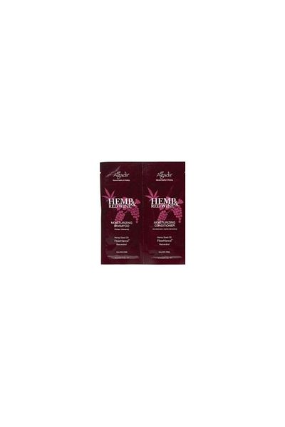 Agadir Hemp & Red Wine Shampoo + Conditioner Pouch 30 ml
