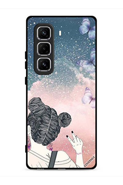 Covernex غطاء حماية لهاتف Infinix Hot 50 Pro 4G بتصميم علامة النصر