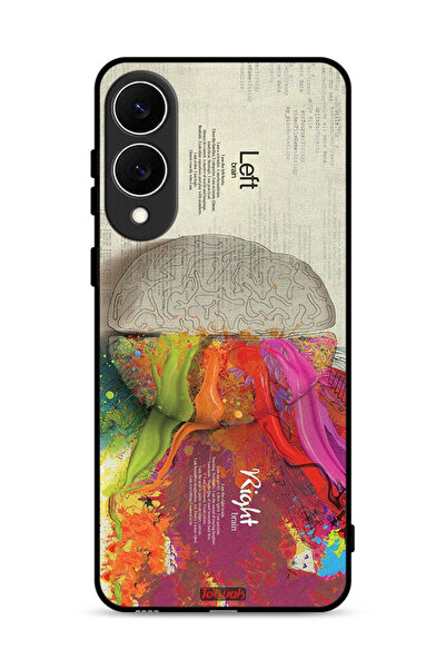 Tolwak غطاء حماية لهاتف Samsung Galaxy S25 Edge بتصميم تجريدي لعلم الدماغ